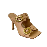 Buckled Mules Sandals